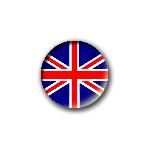 badge drapeau anglais